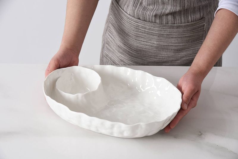Oval Chip &amp; Dip