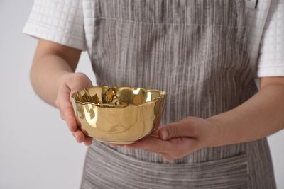 Snack Bowl Gold