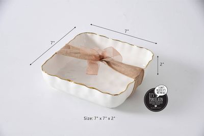 Cocktail Napkin Holder Gold
