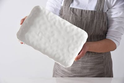 Small Platter White