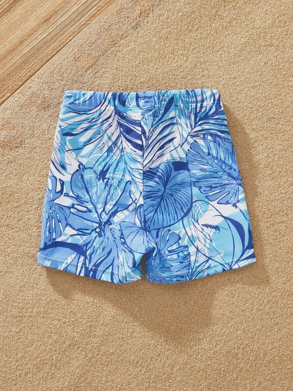 Blake Blue Swim Trunks