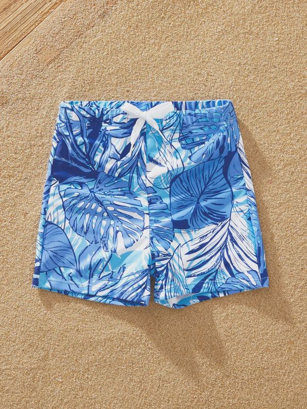 Blake Blue Swim Trunks