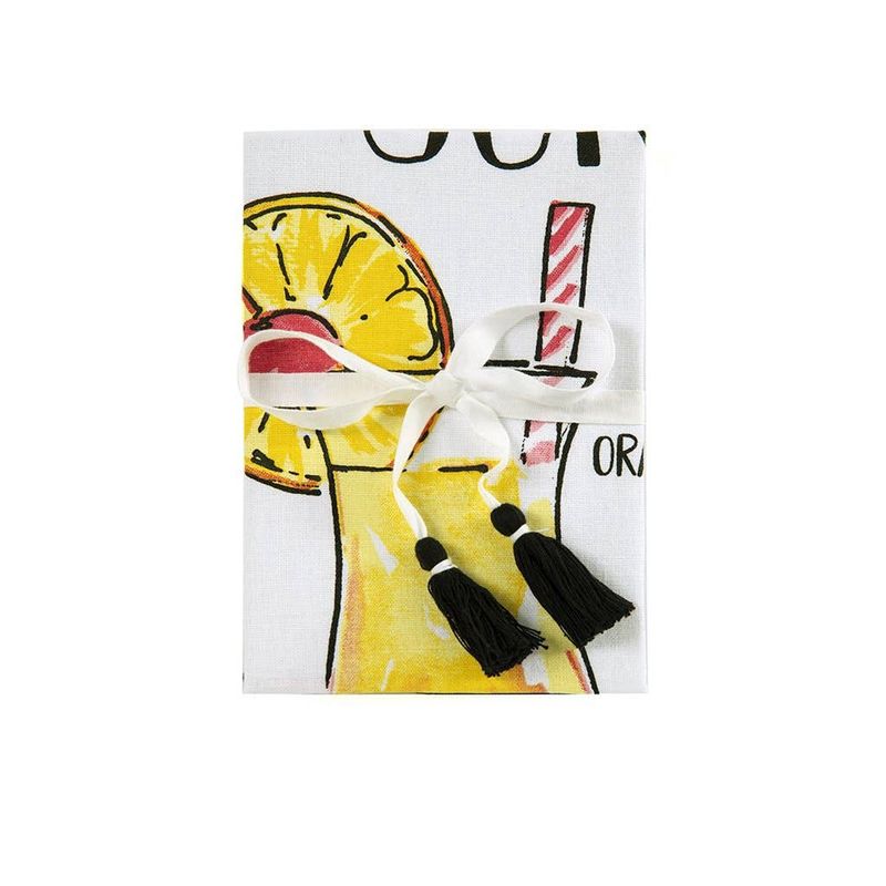 Tequila Sunrise Cocktail Tea Towel