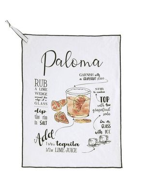 Paloma Cocktail Tea Towel