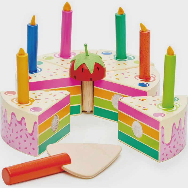 Rainbow Birthday Cake
