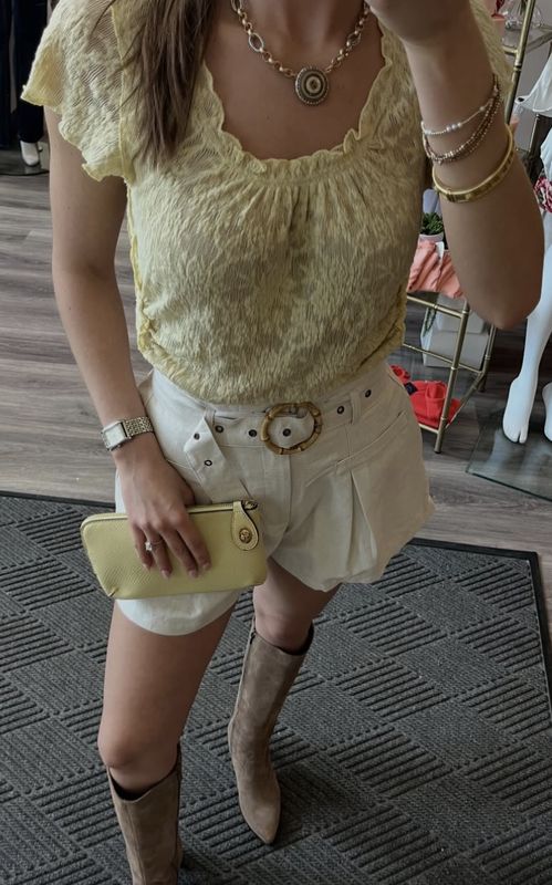 Lettuce Edge Lace Top