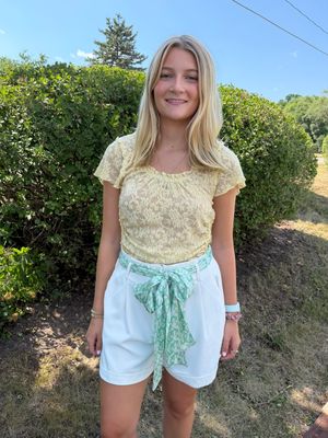 Lettuce Edge Lace Top