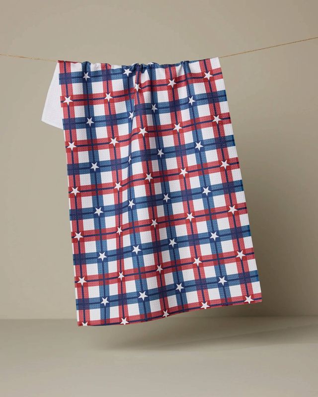 Backyard Picnic Tea Towel