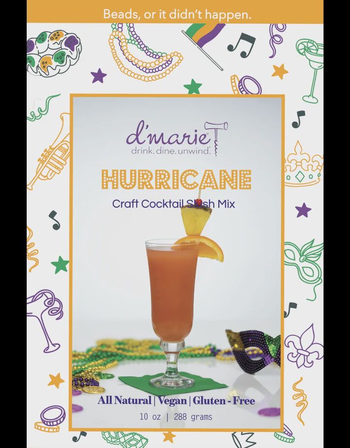 D'Marie Craft Cocktail Slush Mix, Cocktail Mix: Hurricane