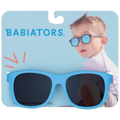Sky Blue Kids Navigator Sunglasses