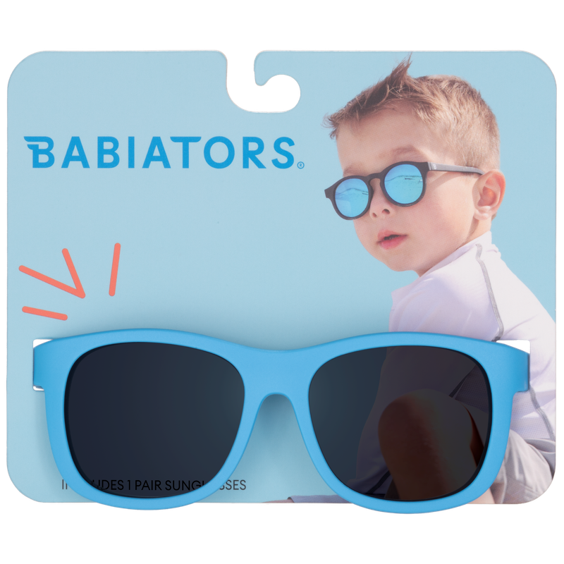 Sky Blue Kids Navigator Sunglasses