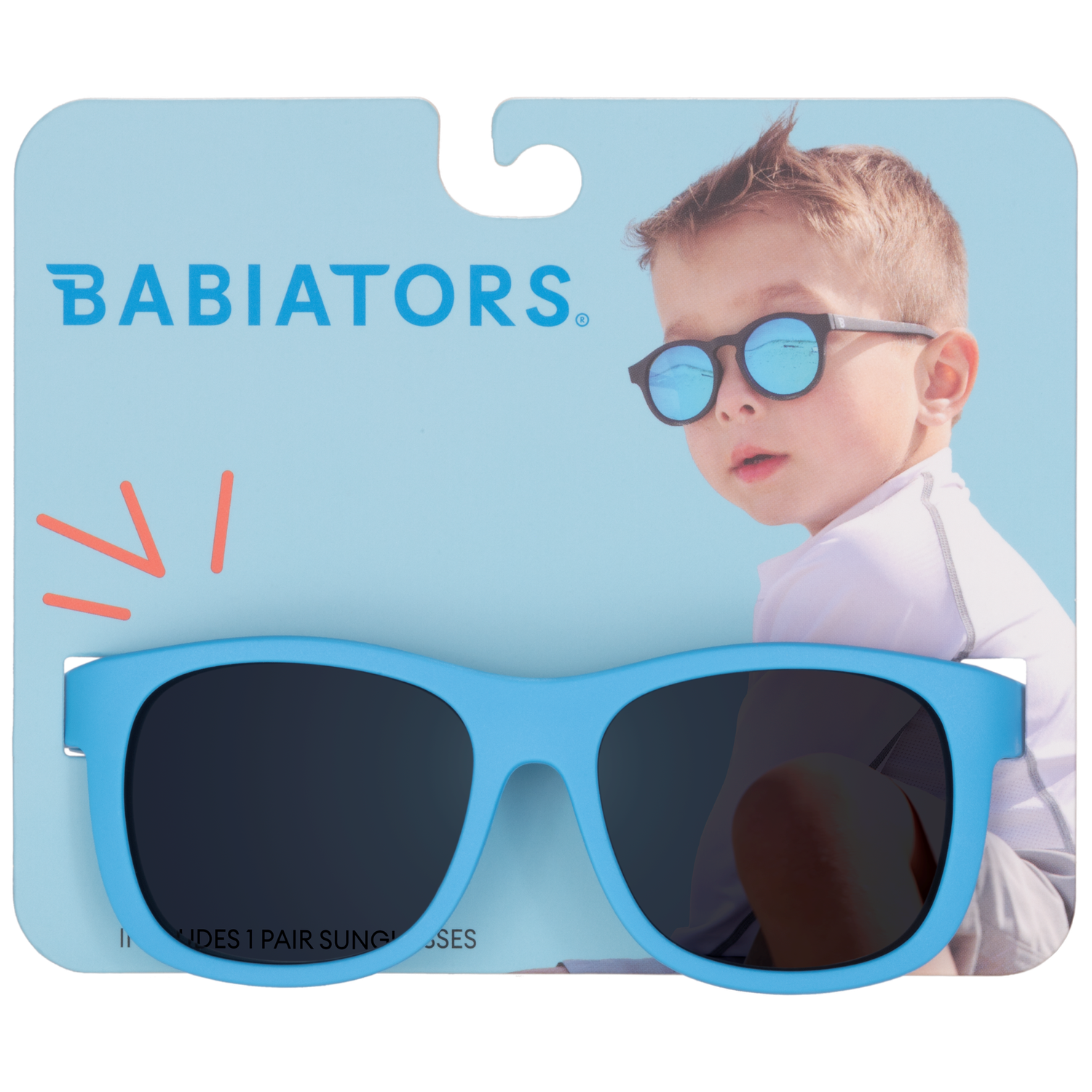 Sky Blue Kids Navigator Sunglasses, Size: Ages 0-2