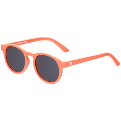 Vivid Neon Orange Keyhole Sunglasses