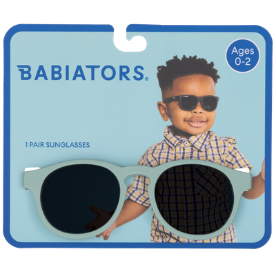 Mint Green Keyhole Kids Sunglasses