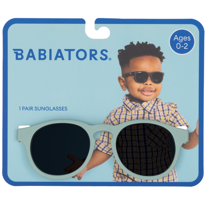 Mint Green Keyhole Kids Sunglasses