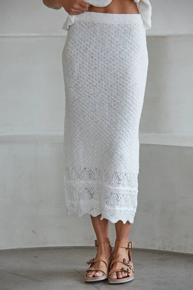 Georgia Skirt, Color: White, Size: S