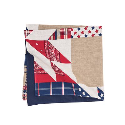 Patriotic Levi Star 4th Of July Napkin