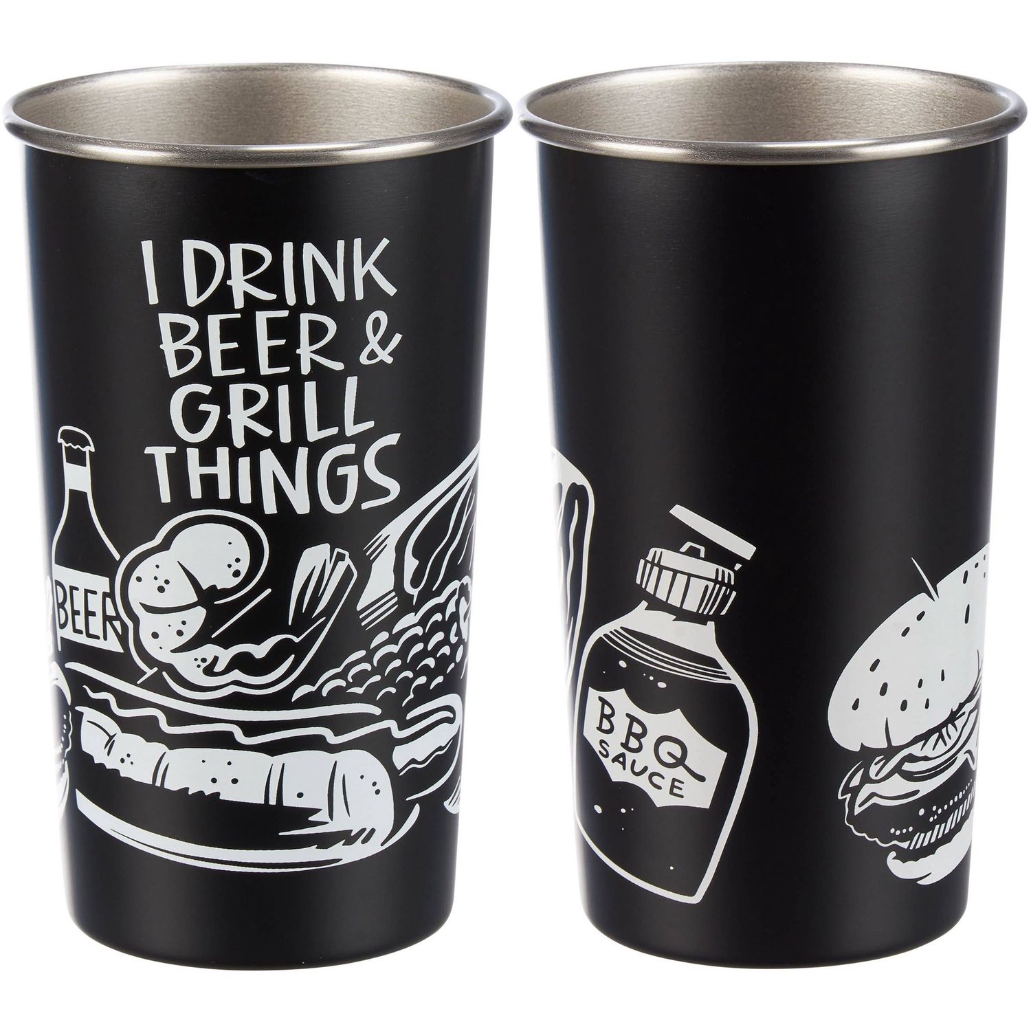 "I Drink Beer &amp; Grill Things" Tumbler