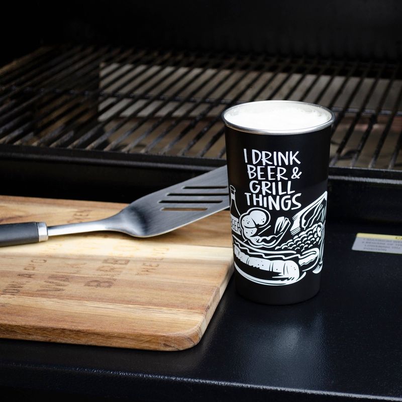"I Drink Beer &amp; Grill Things" Tumbler