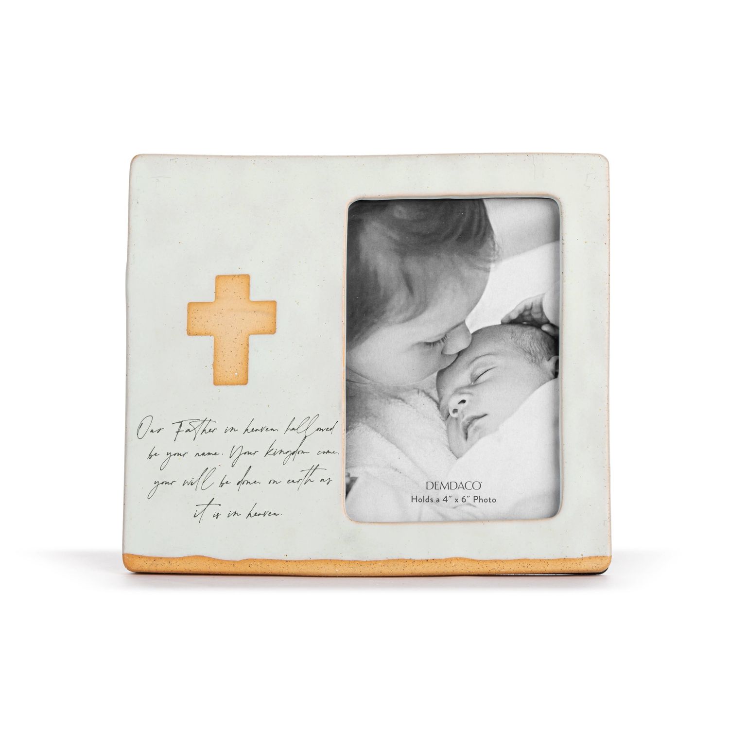 Inspired Faith Ceramic Frame - 4" x 6"