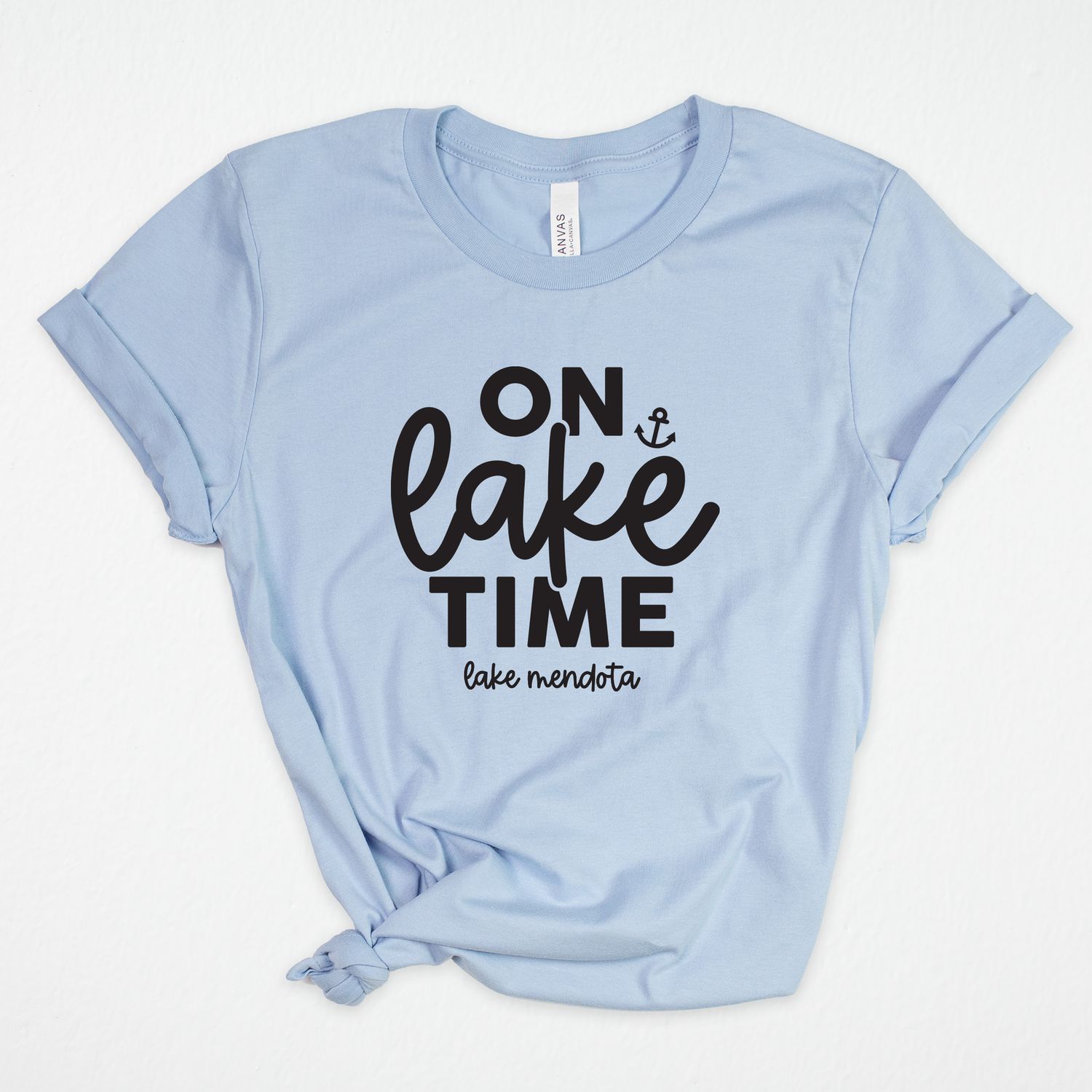 Lac La Belle On Lake Time Tee