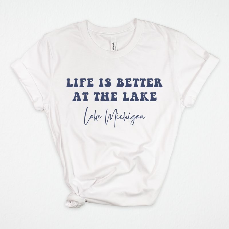 Oconomowoc Lake Life is Better Tee