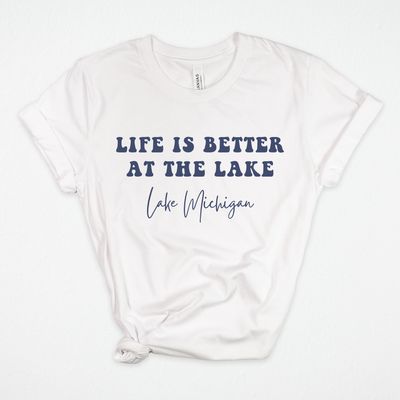 Oconomowoc Lake Life is Better Tee