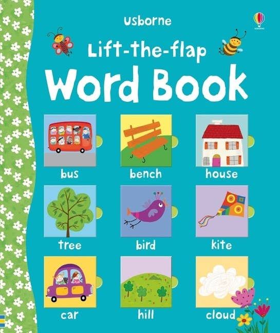 Lift-The-Flap Word Book : Usborne