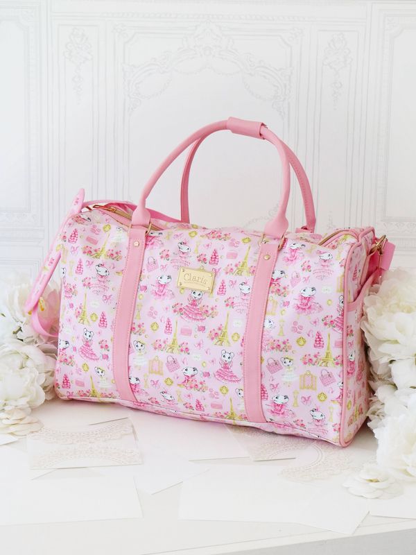 Claris the Chicest Mouse in Paris Duffle Bag