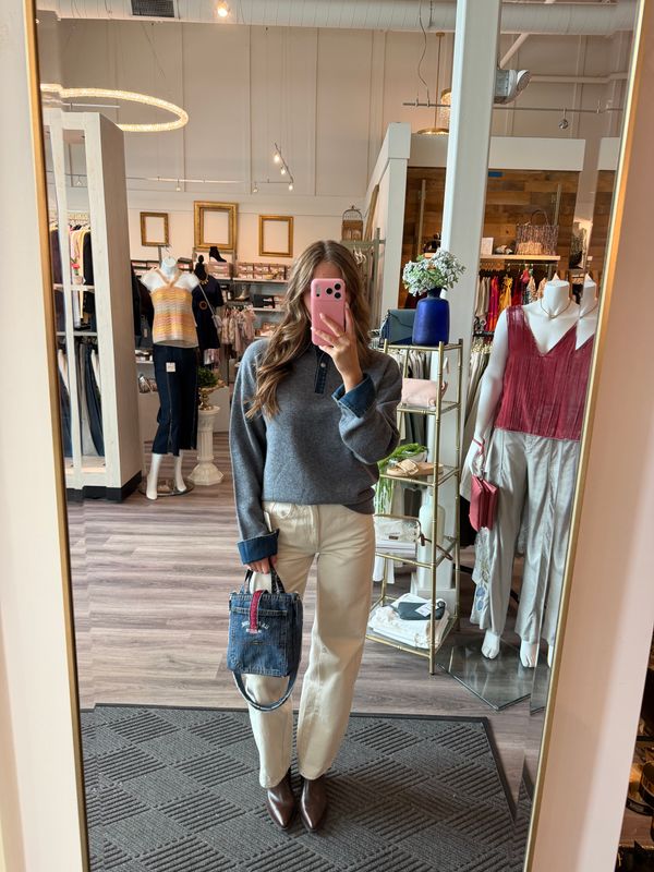 Swede Denim Sweater