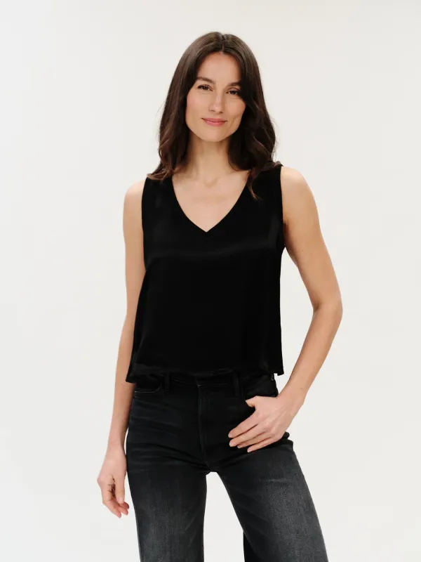 Rossa Satin Tank