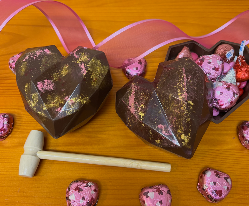 Breakable Chocolate Heart
