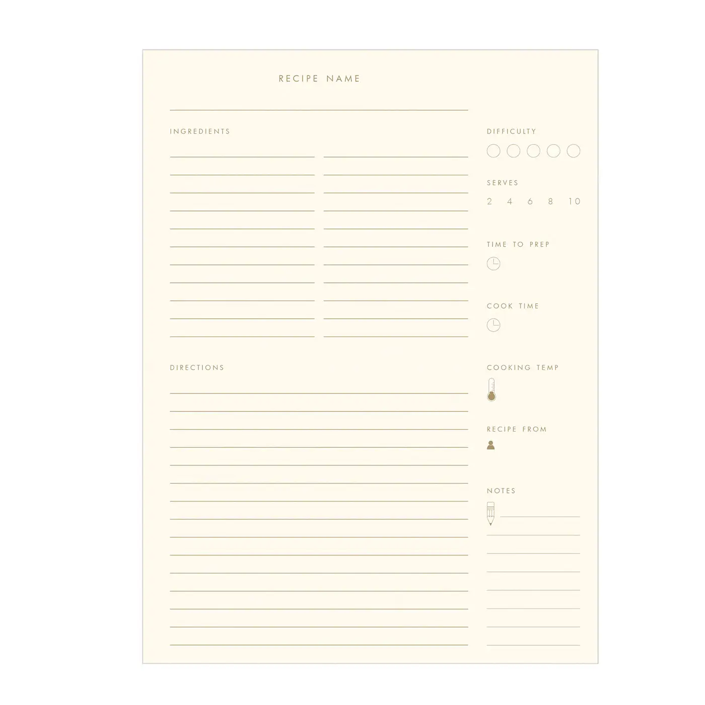 Gathered Recipe Book