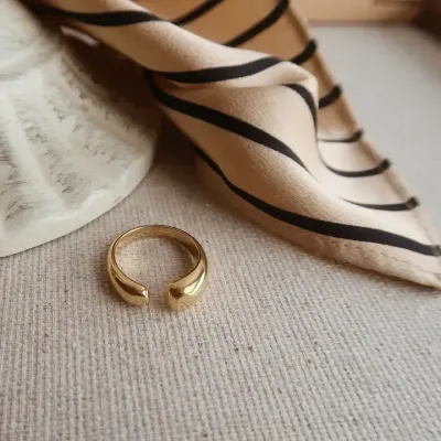 Furano Studio 18k Gold Filled Open Ring