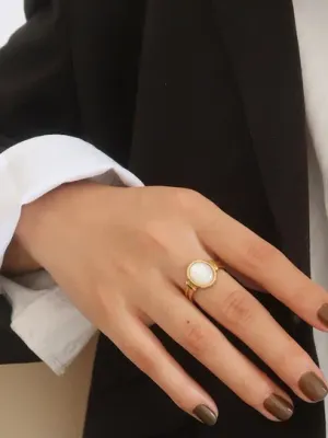 Furano Studio Mother of Pearl Ring