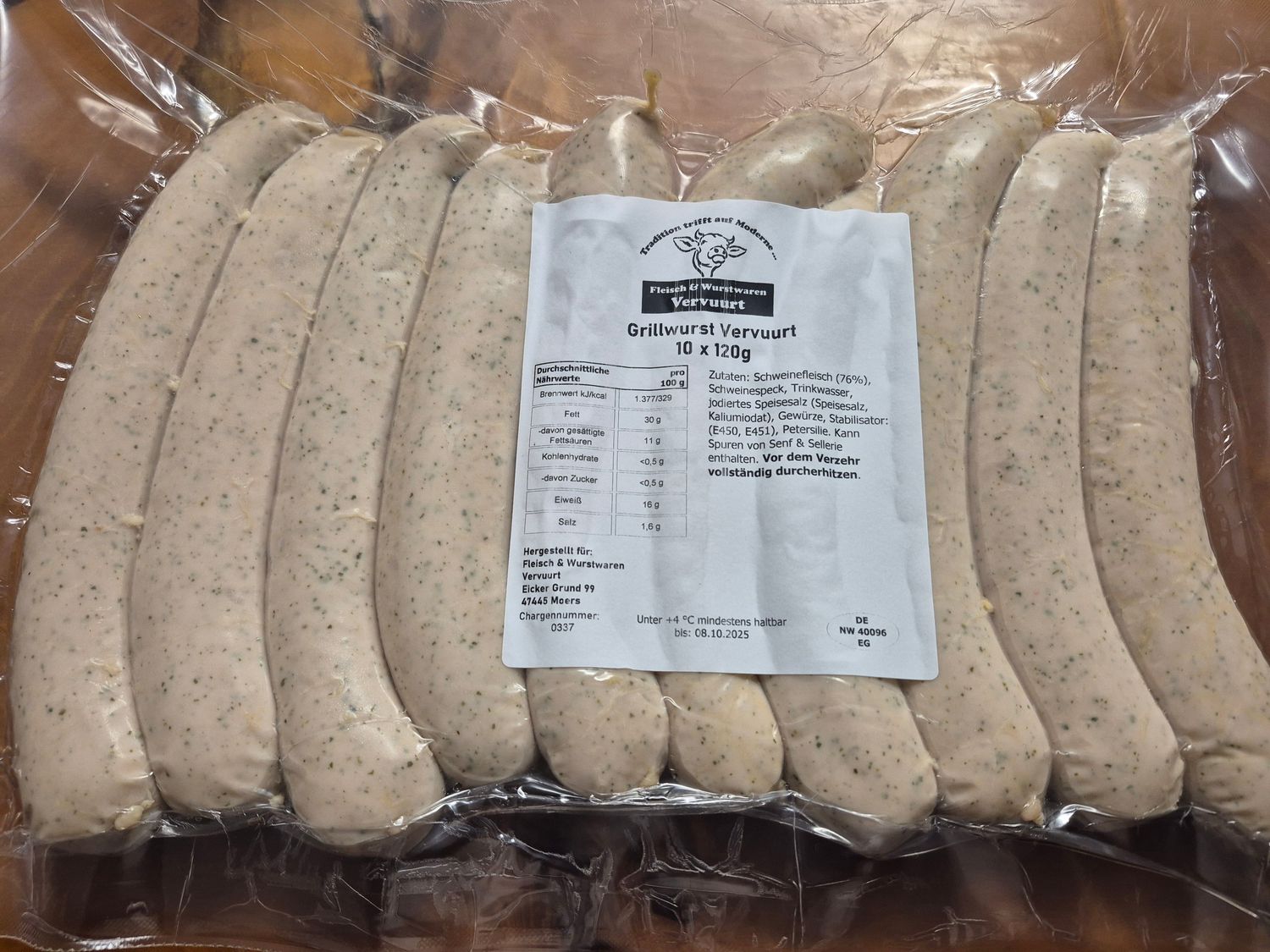 Vervuurt Trio – Mettwurst · Fleischwurst · Grillwurst