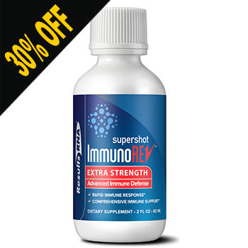 6 Pack ImmunoREV SuperShot Extra Strength 2 oz. each by Results RNA (Discount at Checkout)