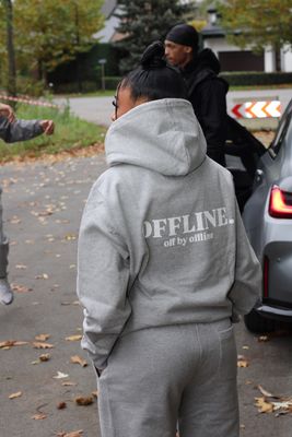 The OFF Hoodie HEATHER GREY