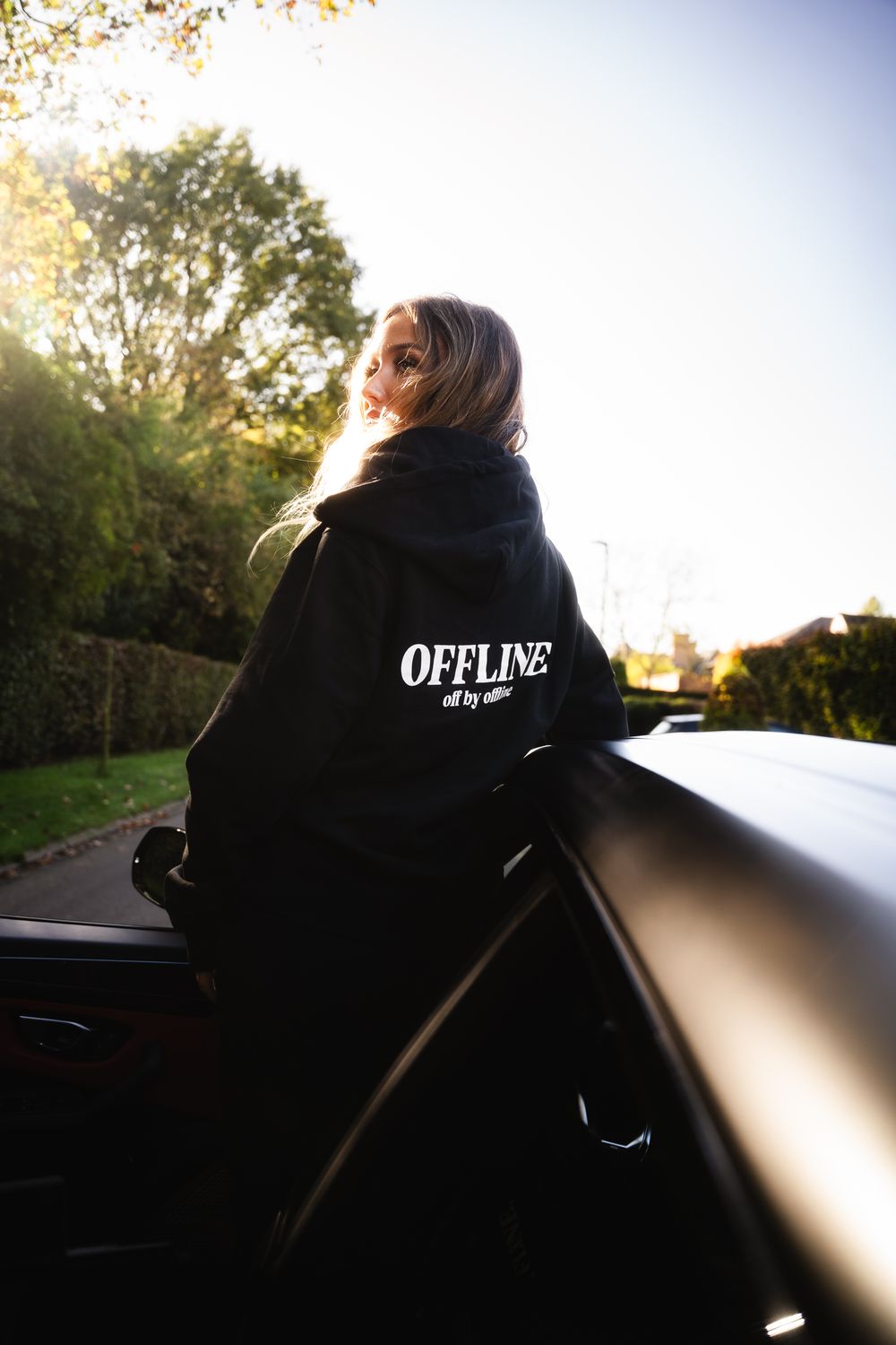 Off hoodie black deals