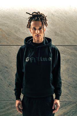 The ARTY Hoodie Black PUFF 3D Print