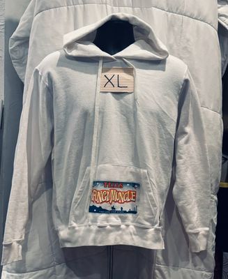 SIR XLarge Kids Unisex Texas White Hoodie