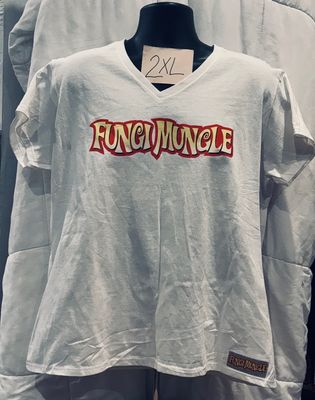 SIR Backdrop White 2XLarge Ladies V-Neck