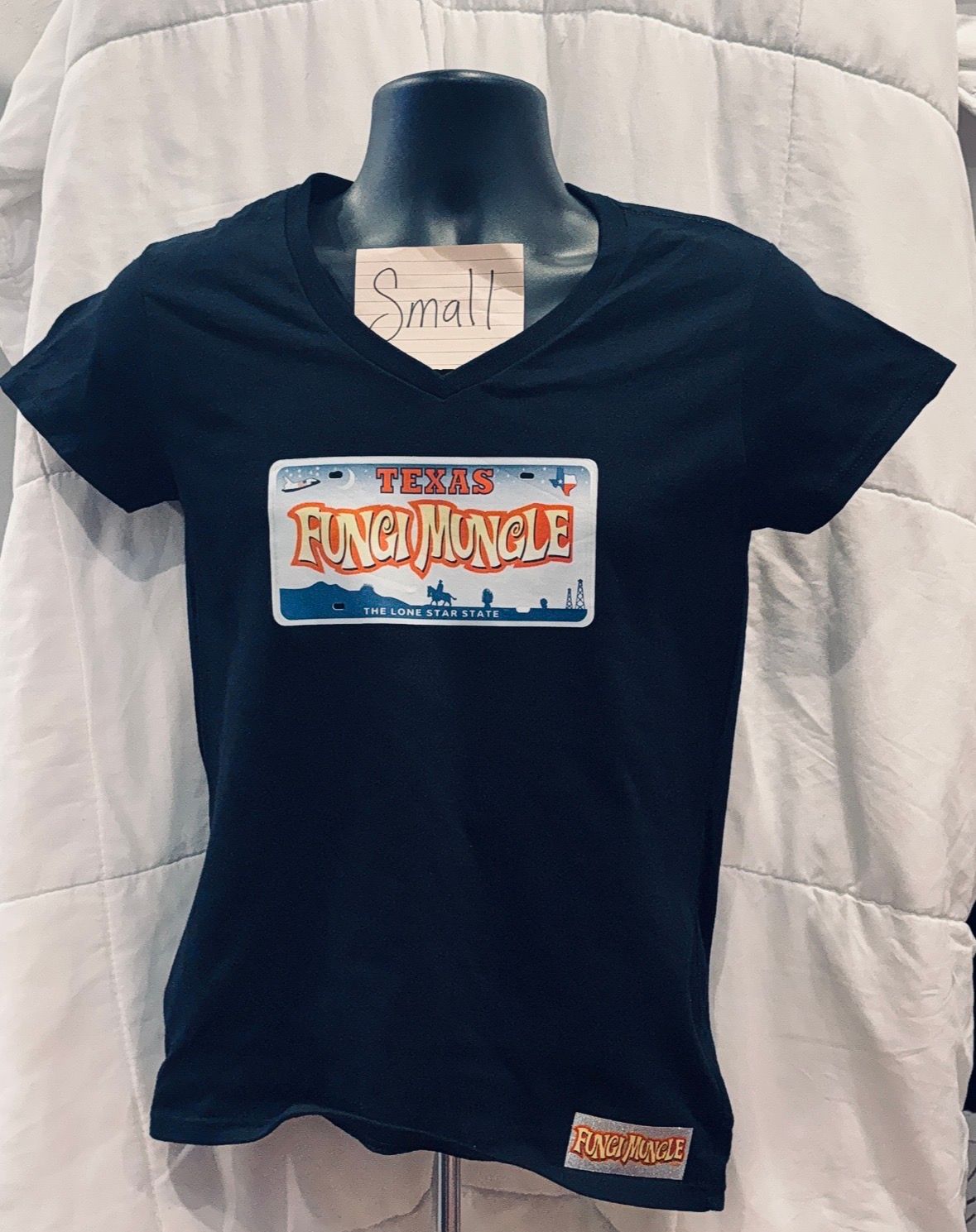 SIR Texas Black Small Ladies V-Neck