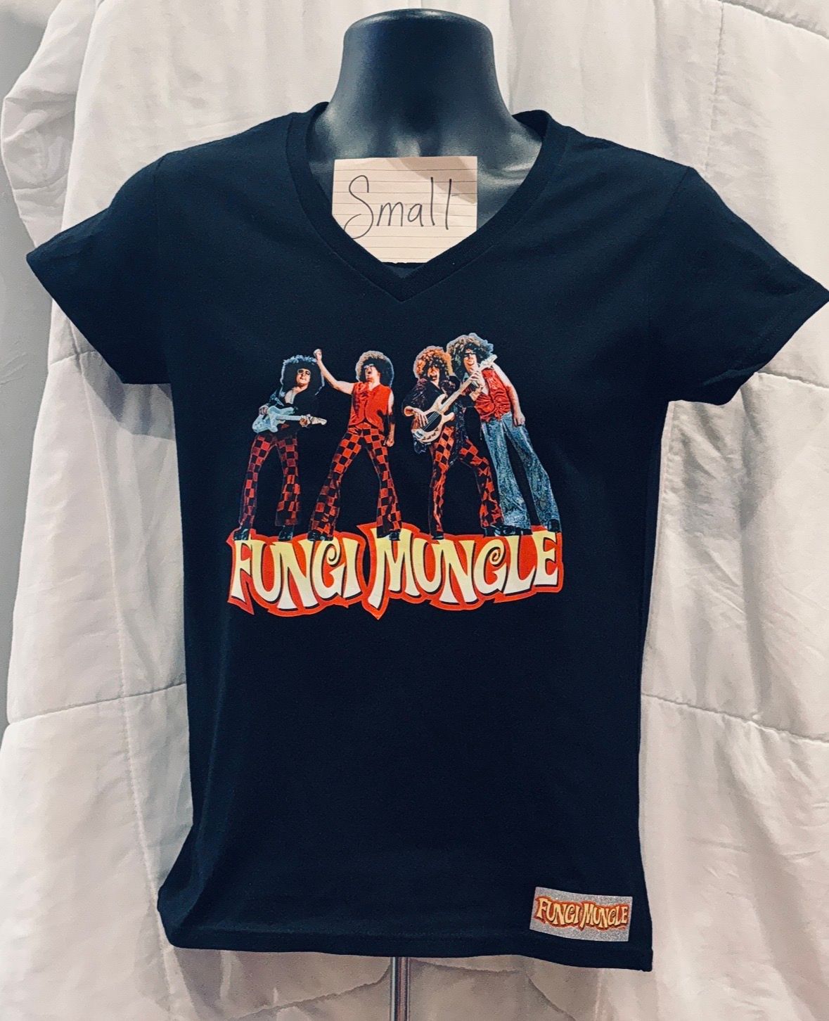 SIR Vintage Black Small Ladies V-Neck