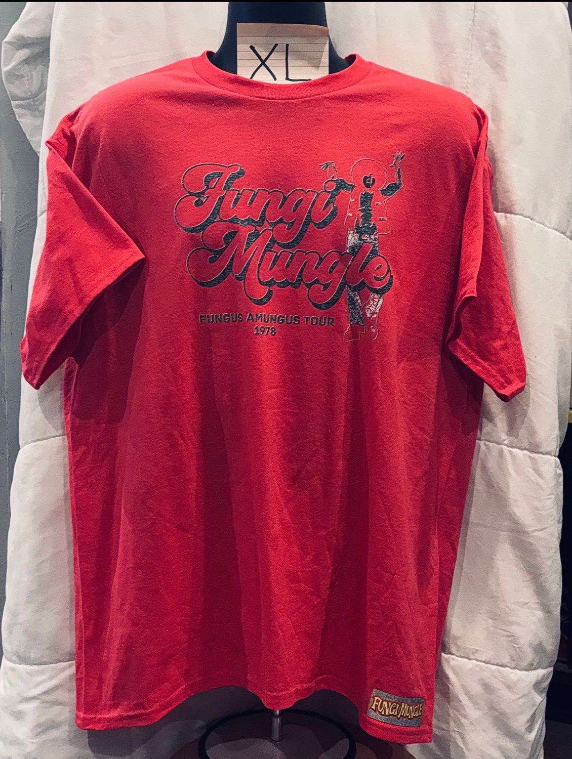 XLarge Unisex Red 1978 - stock