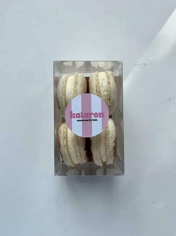 Champagne - doosje van 4 macarons