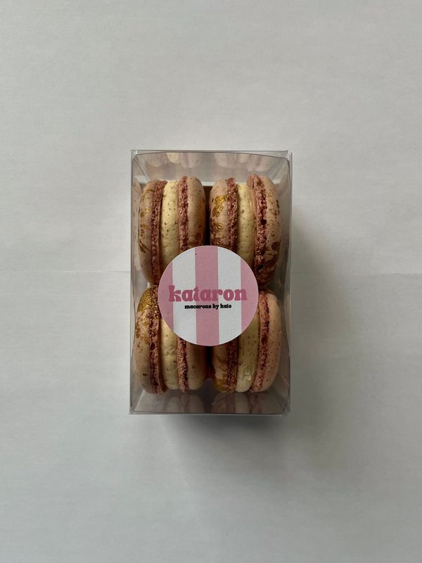 Pécan - Doosje van 4 macarons