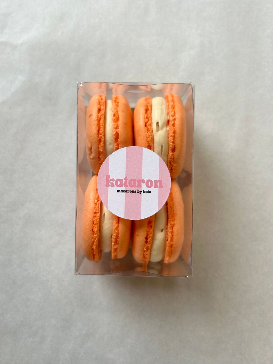 Speculaas - doosje van 4 macarons