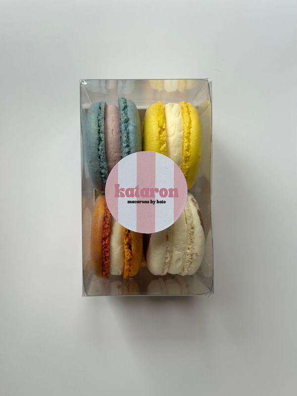 Celebrate - doosje van 4 macarons