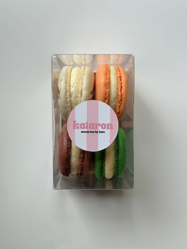 Klassiekers - doosje van 4 macarons